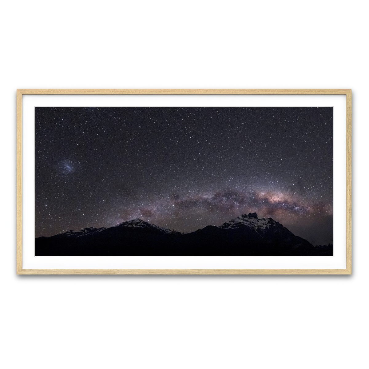Framed Print 2x1 Natural