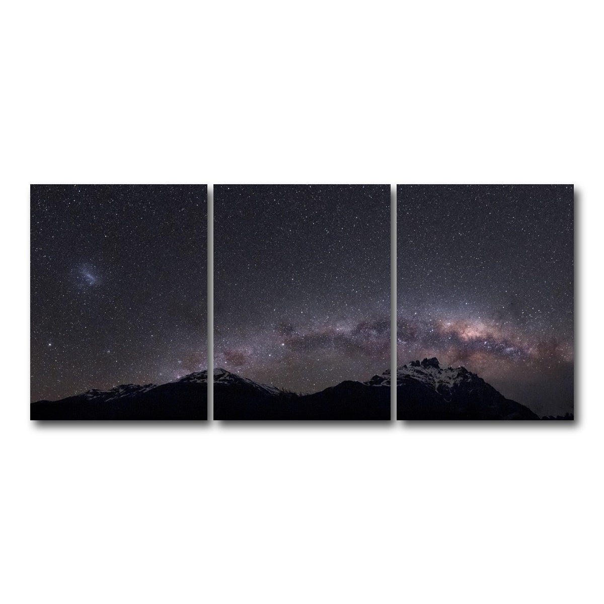 AUTO-MOCKUP WHITE | Intergalactic Road | 3 Piece | Gallery Wrap Canvas | group=18x24