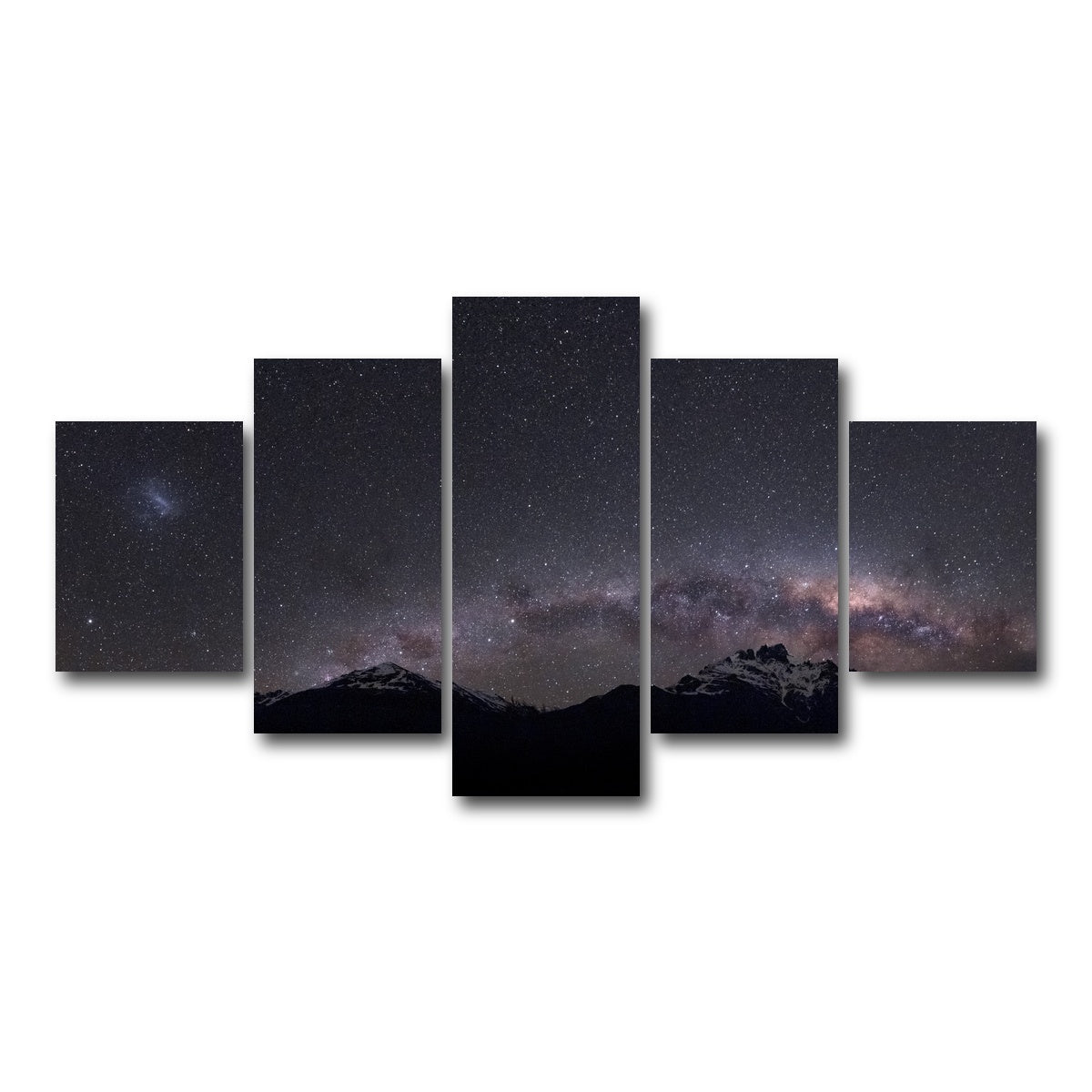 AUTO-MOCKUP WHITE | Intergalactic Road | 5 Piece | Gallery Wrap Canvas | group=5_short