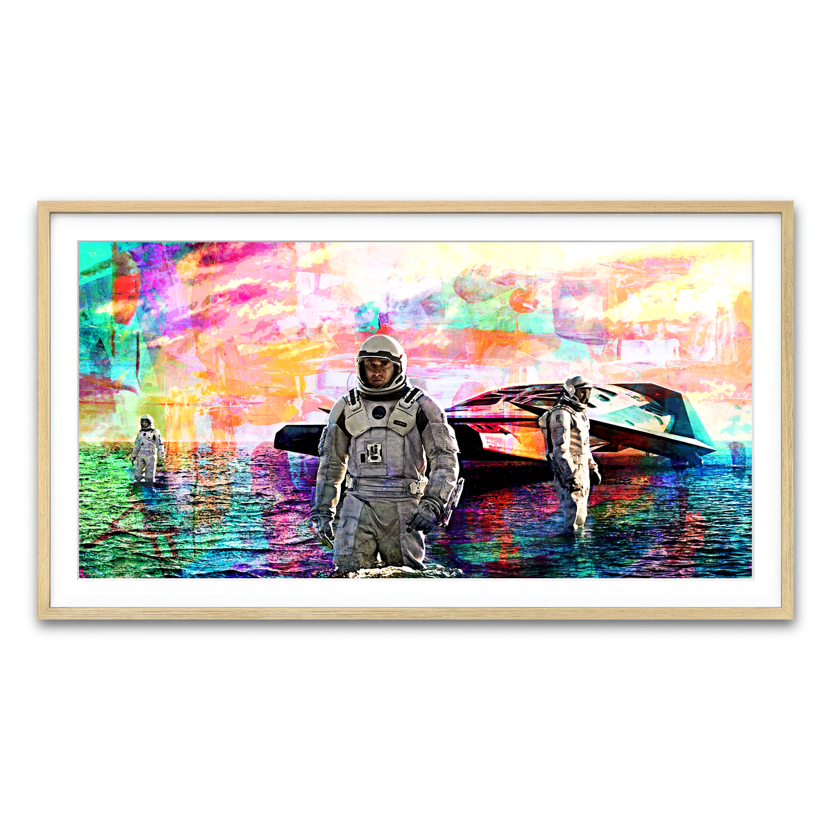 Framed Print 2x1 Natural