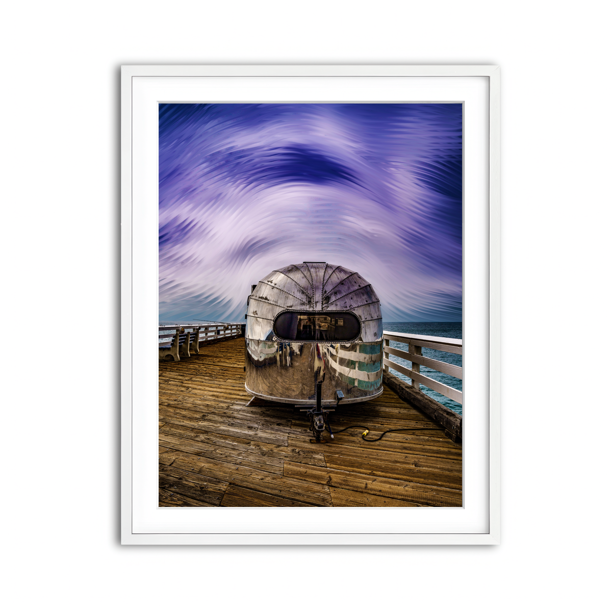 Framed Print 3x4 White