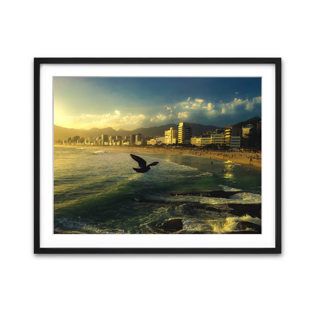 Framed Print 4x3 Black