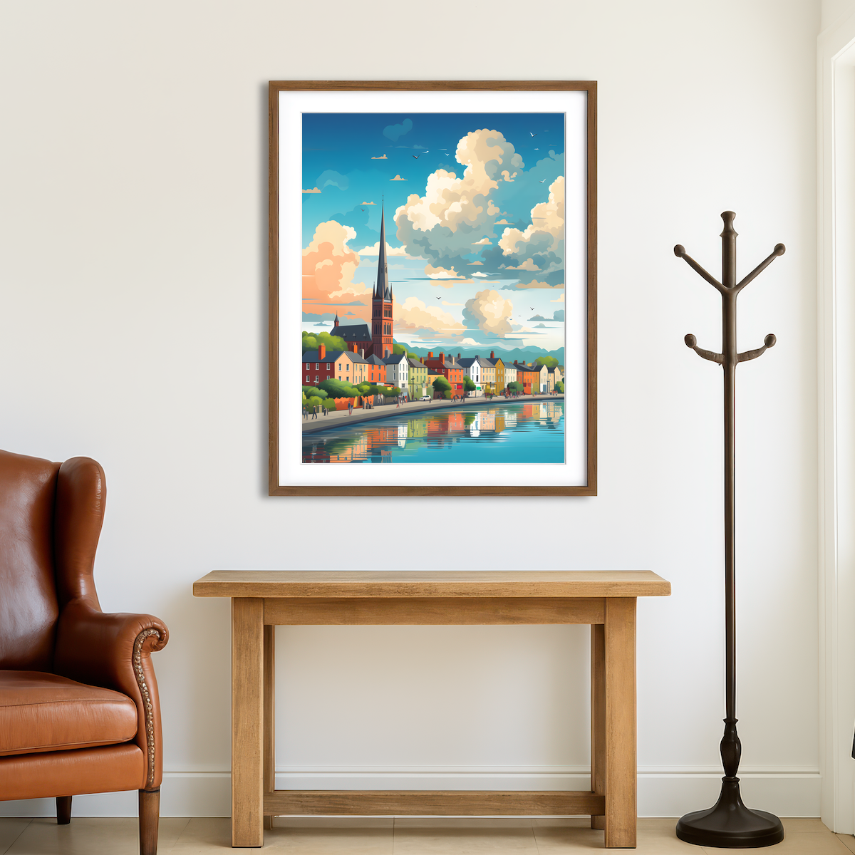 AUTO-MOCKUP ROOM | Ireland - Cork Wall Art