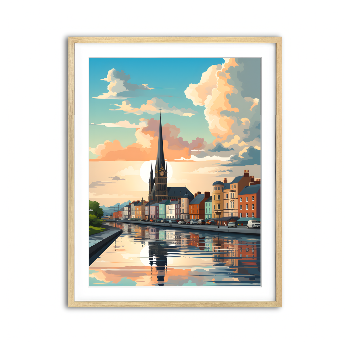 Framed Print 3x4 Natural