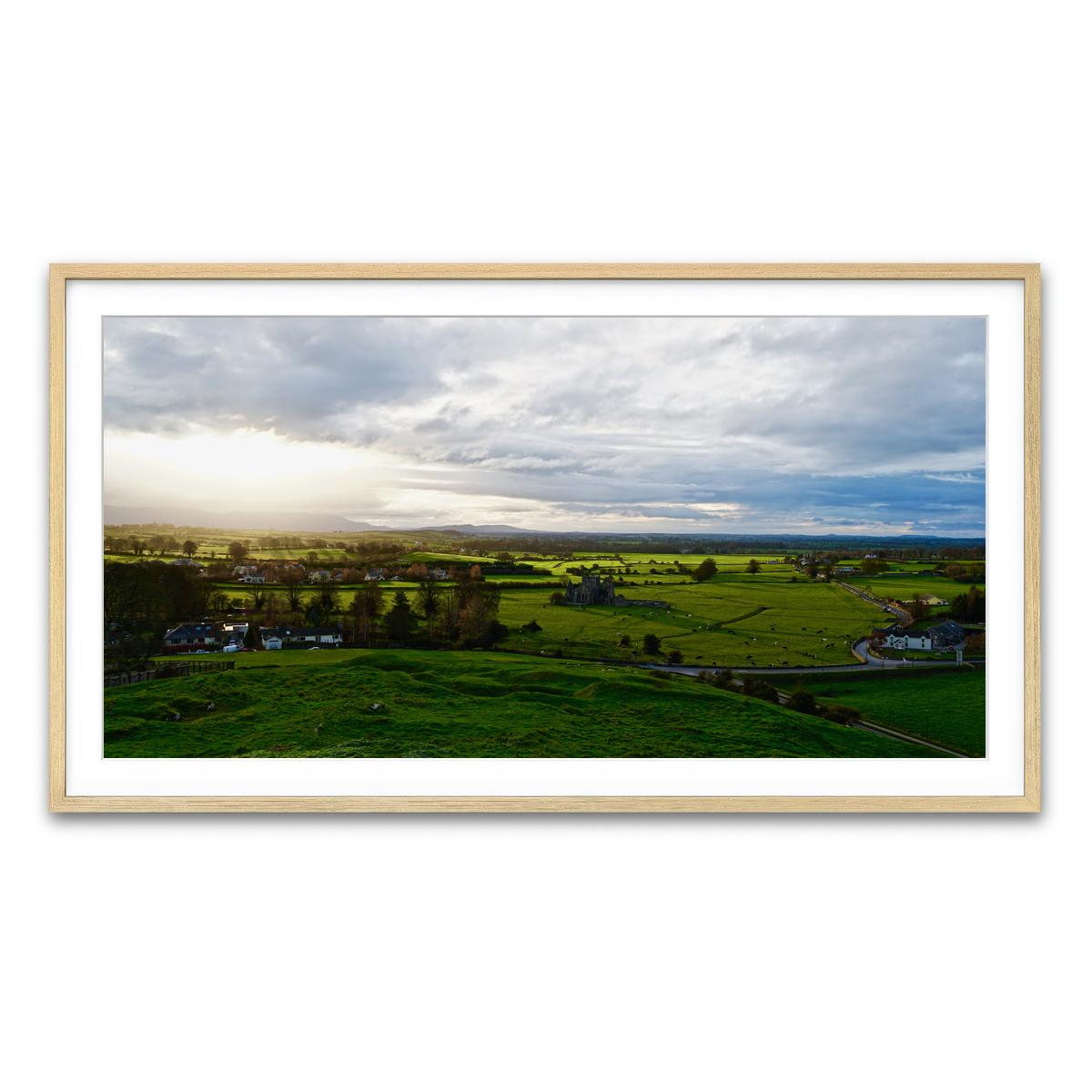 Framed Print 2x1 Natural