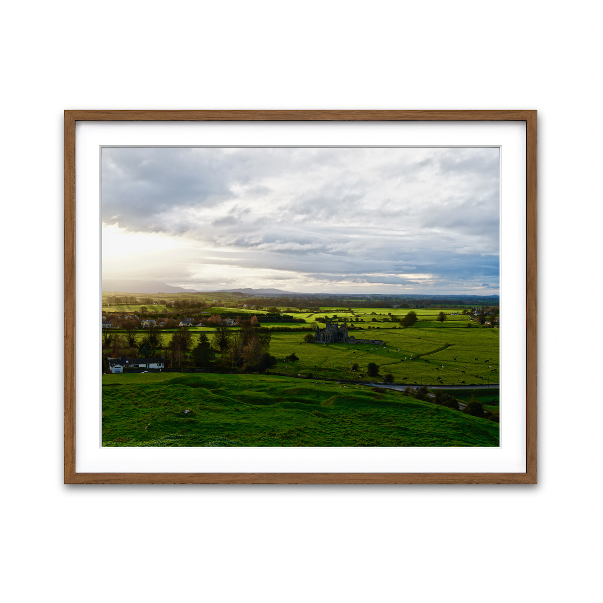 Framed Print 4x3 Walnut