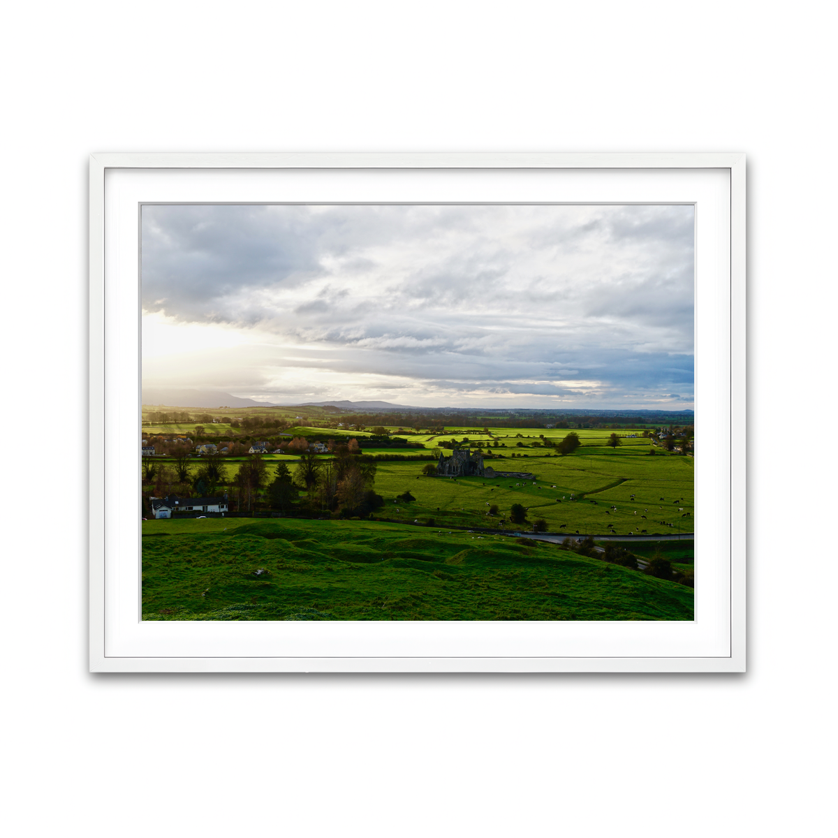 Framed Print 4x3 White