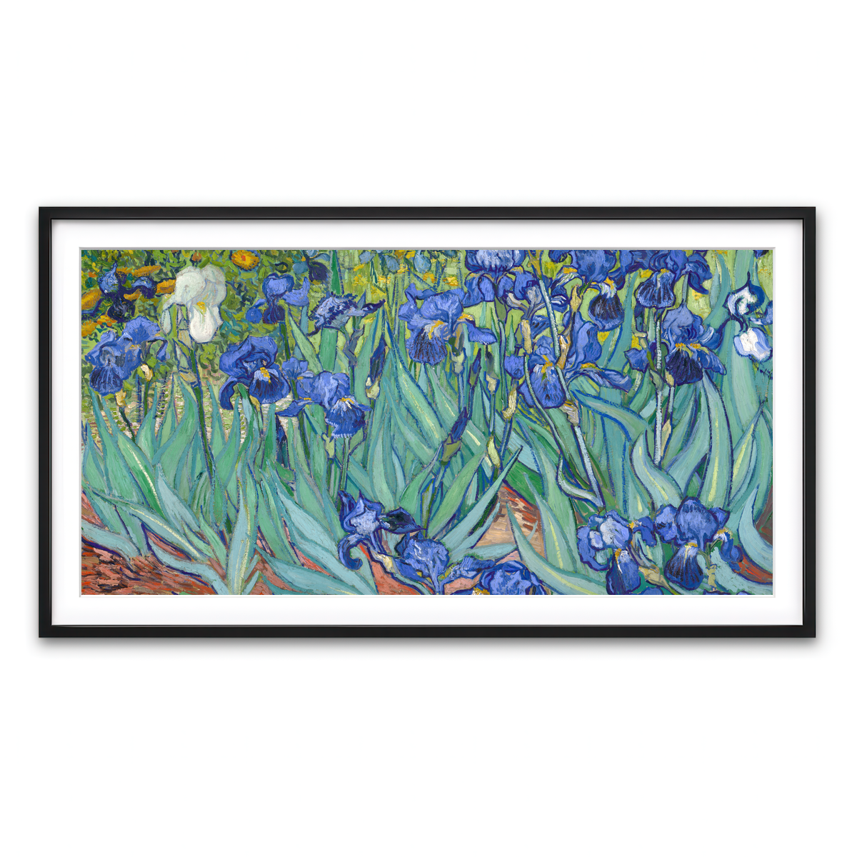 Framed Print 2x1 Black