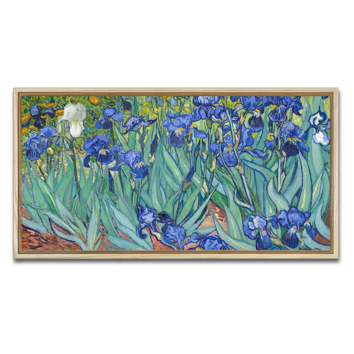 AUTO-MOCKUP WHITE | Irissen | 1 Piece | Natural Framed Canvas | group=2x1