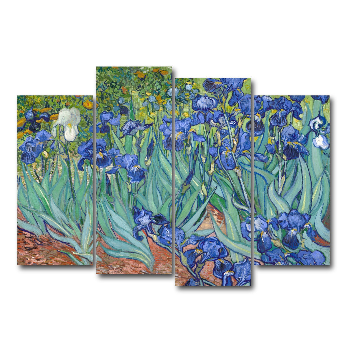 AUTO-MOCKUP WHITE | Irissen | 4 Piece | Gallery Wrap Canvas | group=4_normal