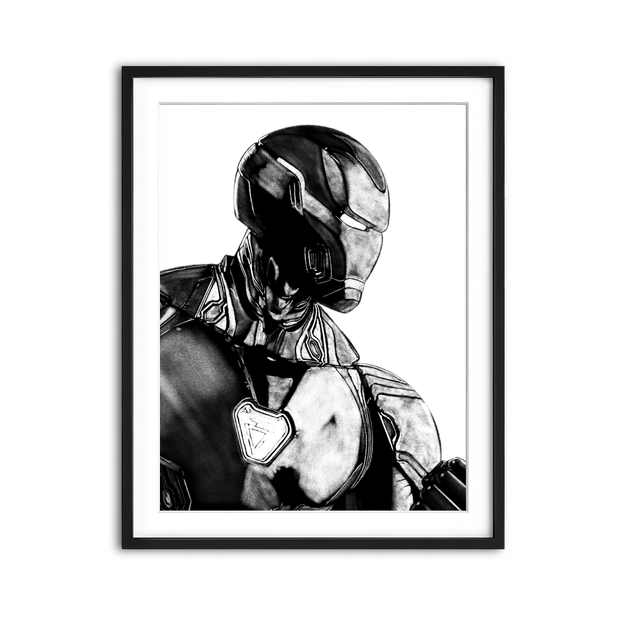 Framed Print 3x4 Black