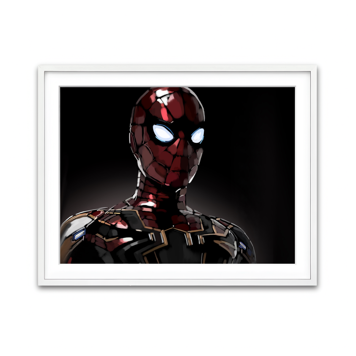 Framed Print 4x3 White