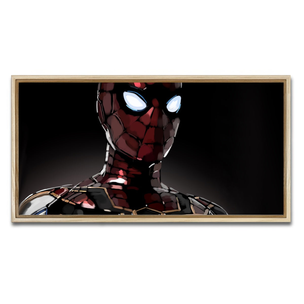 AUTO-MOCKUP WHITE | Iron Spider | 1 Piece | Natural Framed Canvas | group=2x1