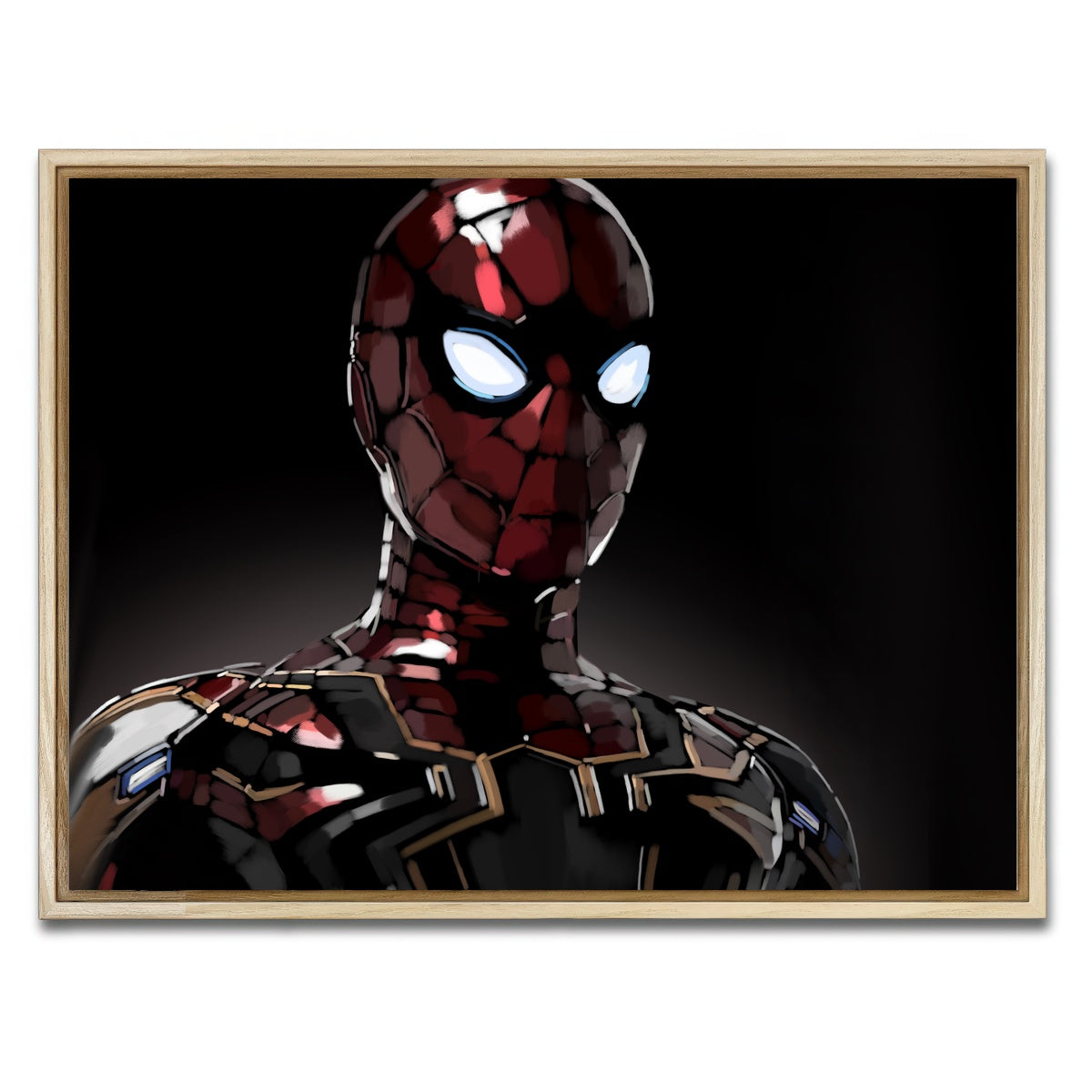 AUTO-MOCKUP WHITE | Iron Spider | 1 Piece | Natural Framed Canvas | group=4x3