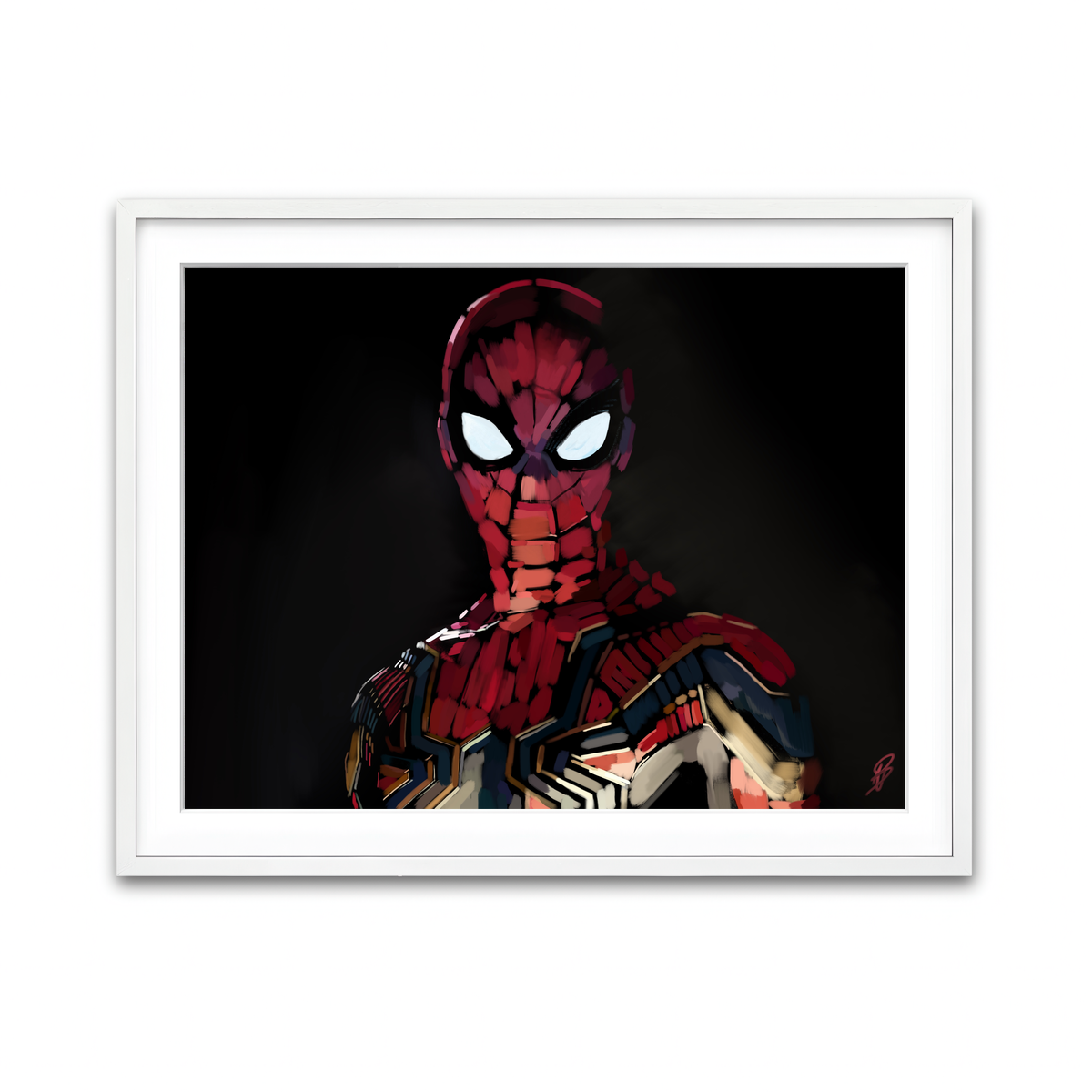 Framed Print 4x3 White