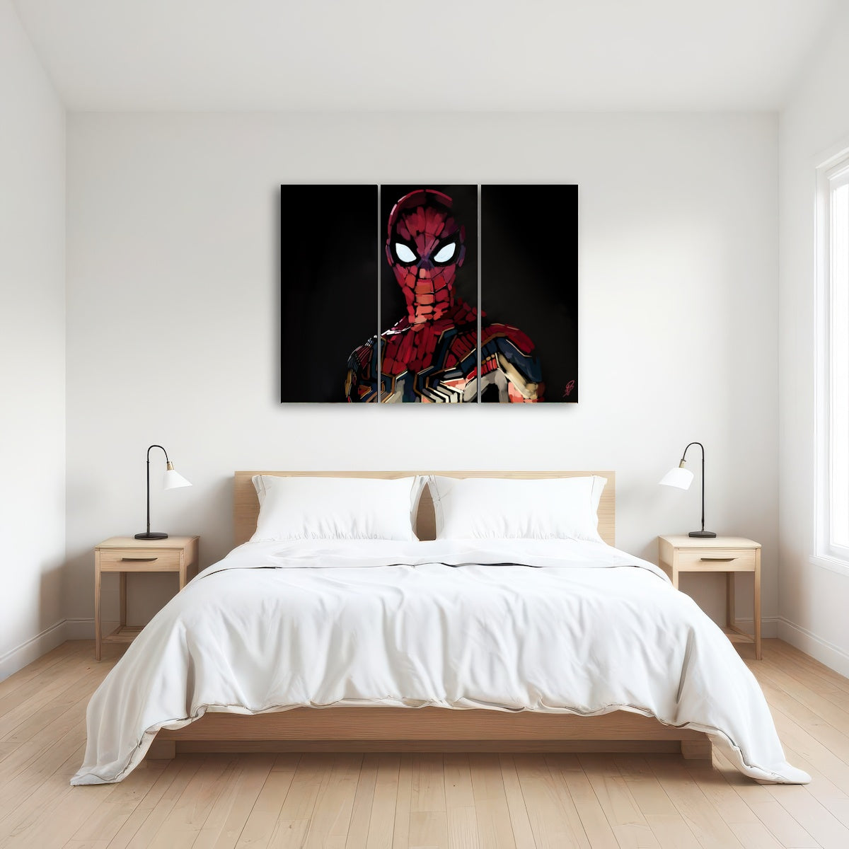AUTO-MOCKUP ROOM | Iron Spider portrait