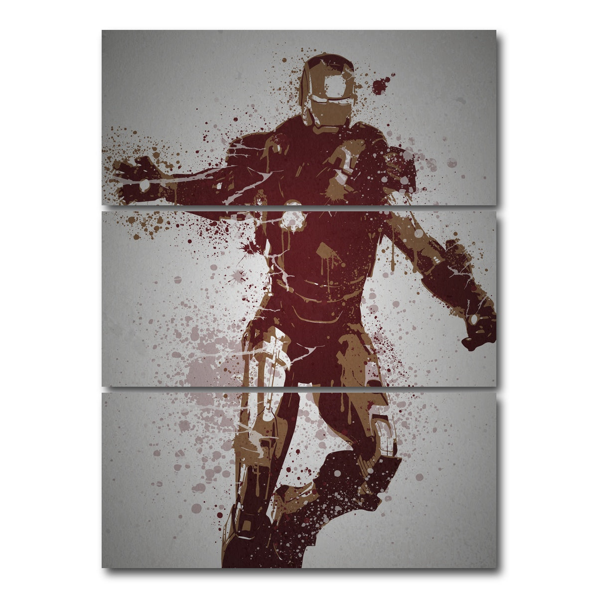 AUTO-MOCKUP WHITE | Iron | 3 Piece | Gallery Wrap Canvas | group=8x18_stacked