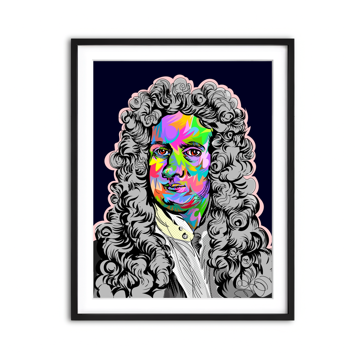 Framed Print 3x4 Black