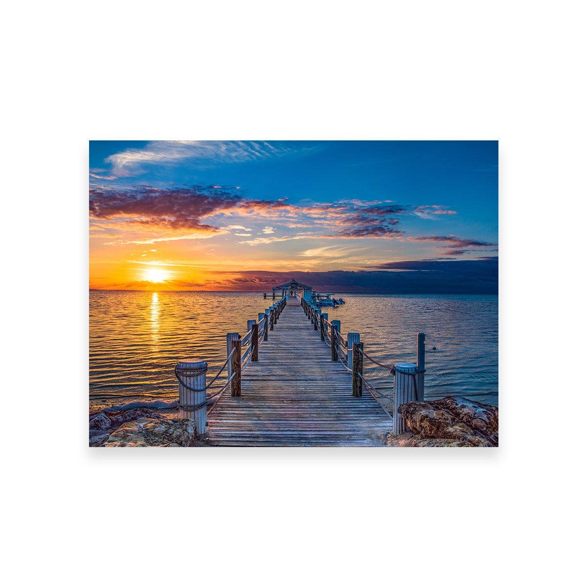 Islamorada Florida Keys Dock Pier Wall Art