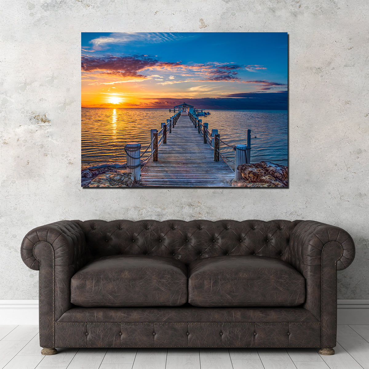 Islamorada Florida Keys Dock Pier Wall Art