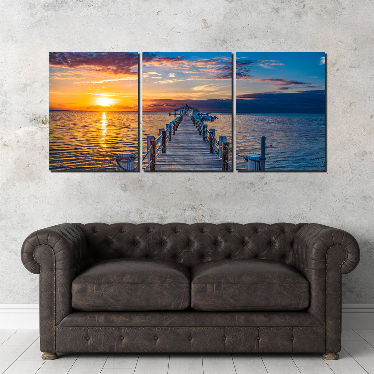 Islamorada Florida Keys Dock Pier Wall Art