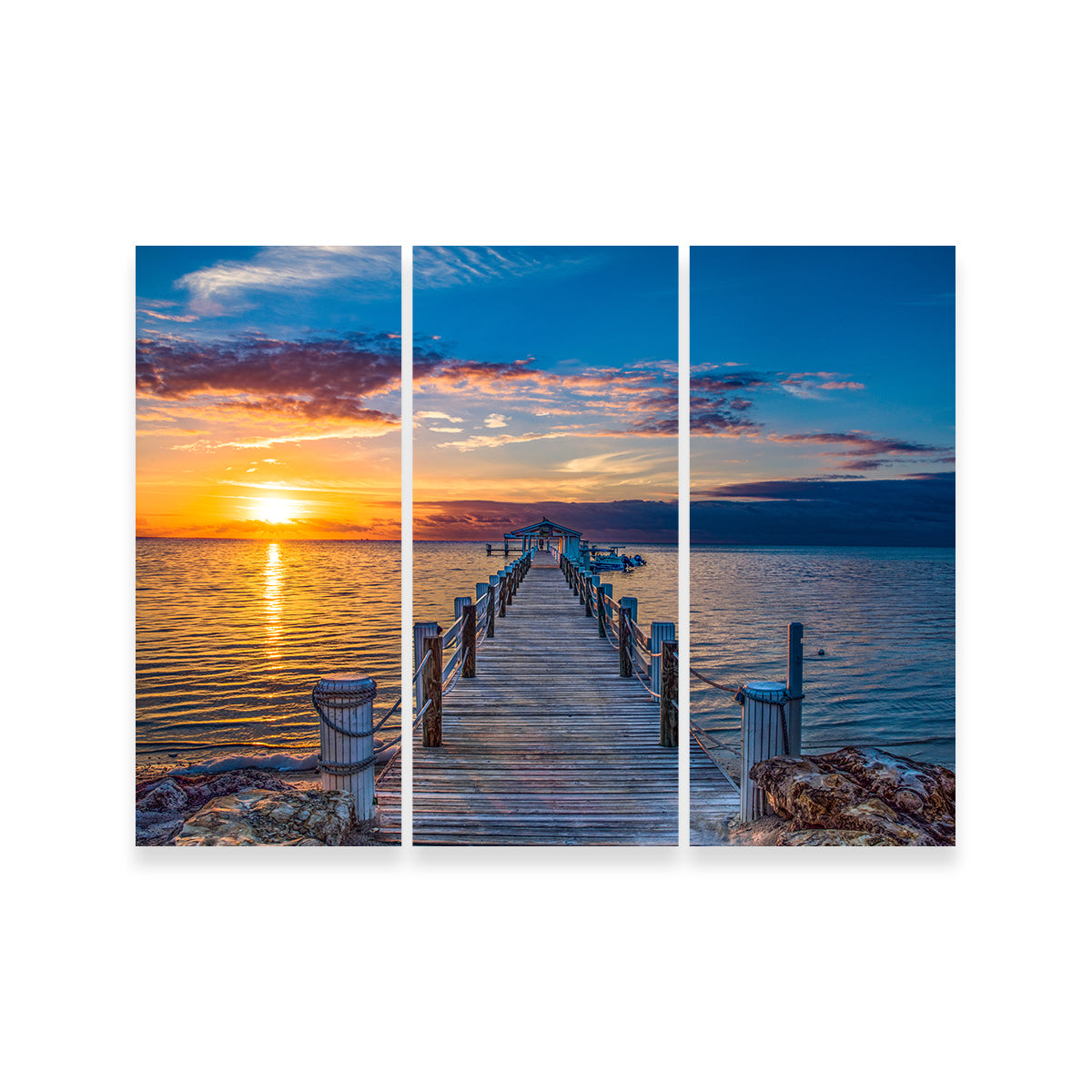 Islamorada Florida Keys Dock Pier Wall Art