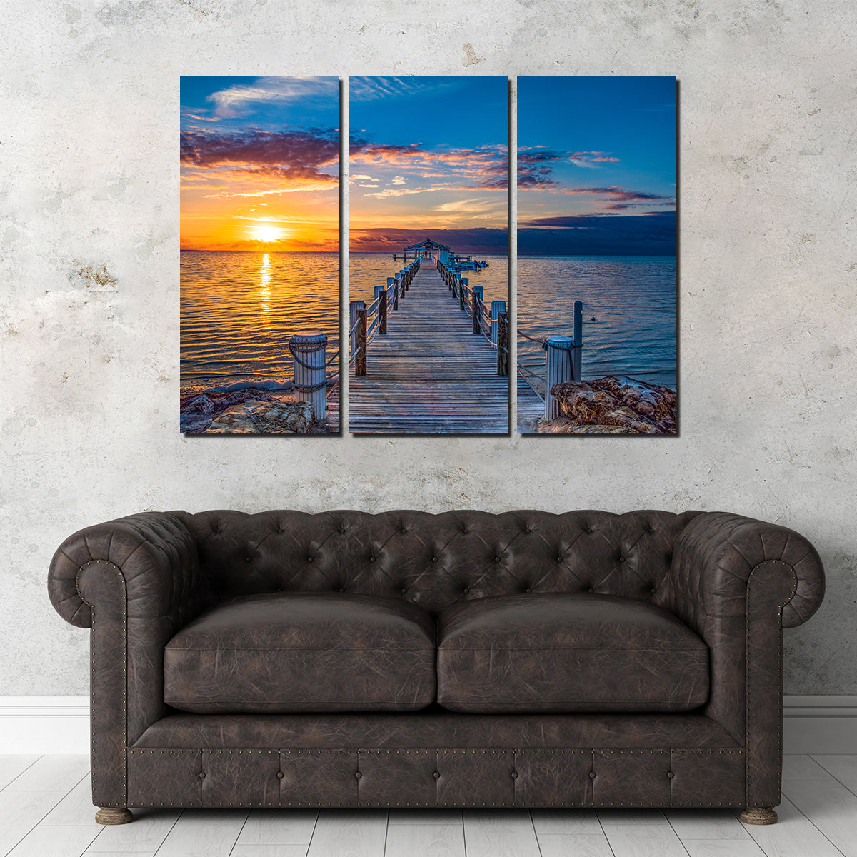 Islamorada Florida Keys Dock Pier Wall Art