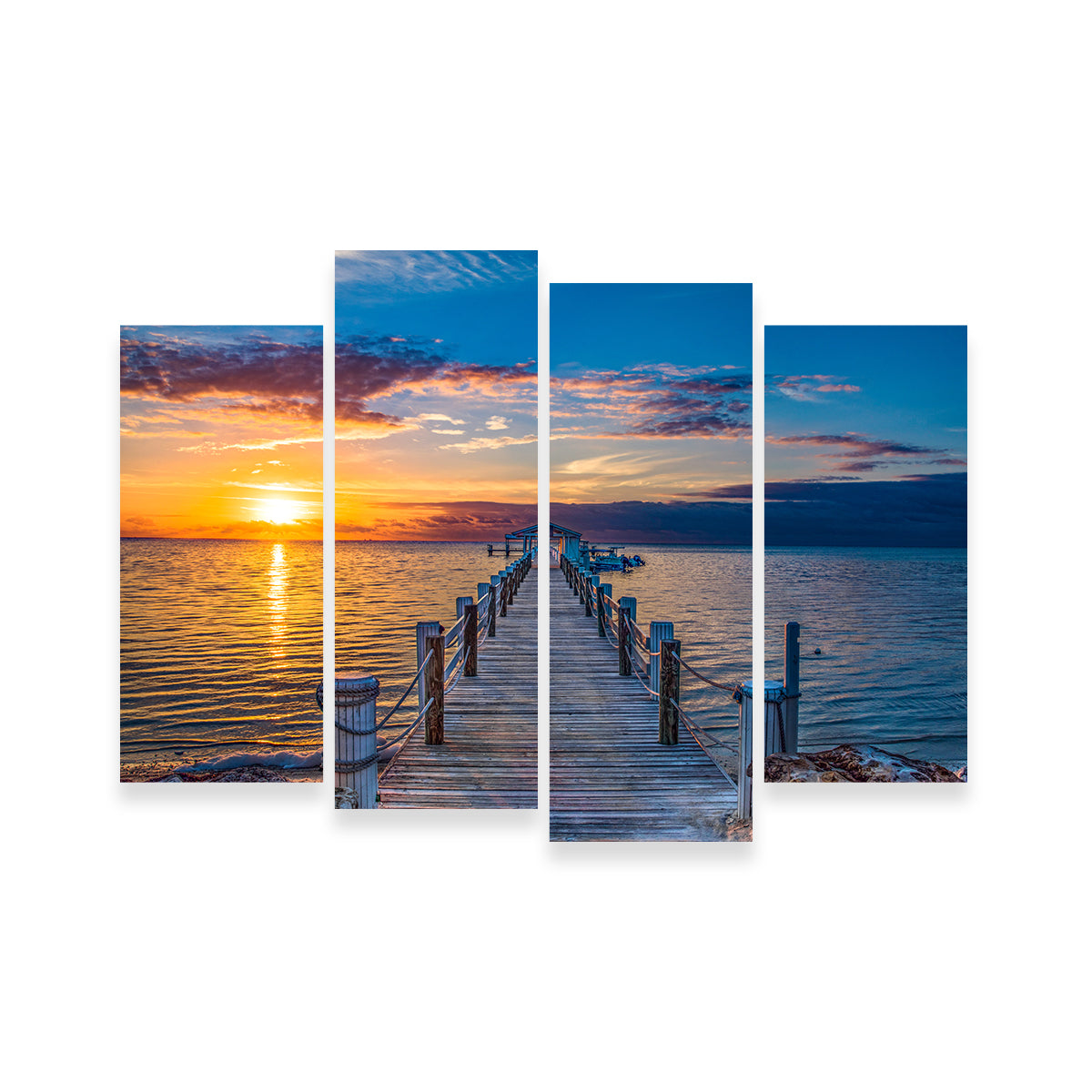 Islamorada Florida Keys Dock Pier Wall Art