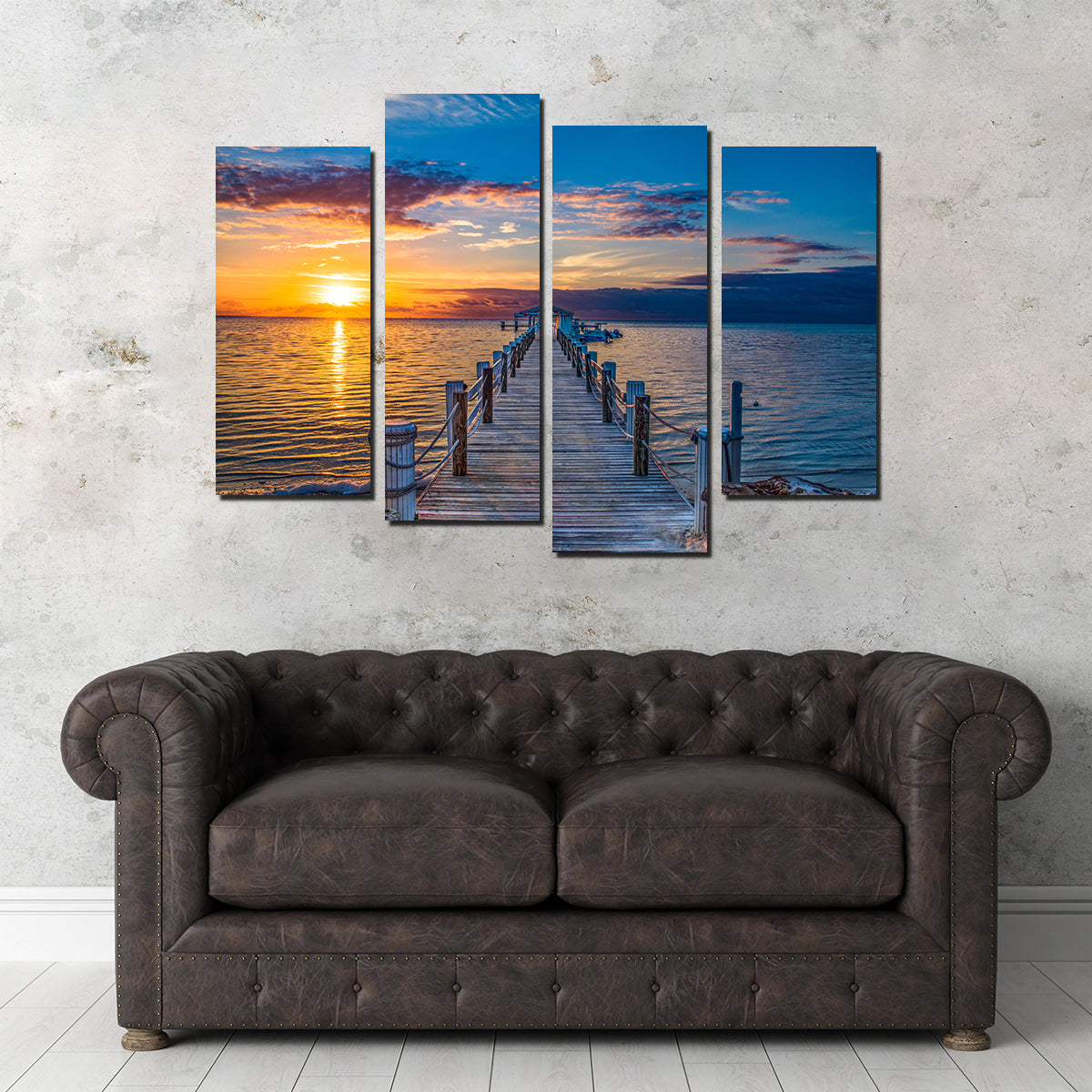 Islamorada Florida Keys Dock Pier Wall Art