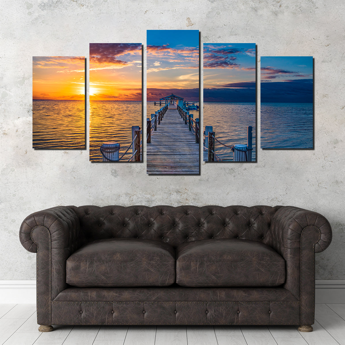 Islamorada Florida Keys Dock Pier Wall Art