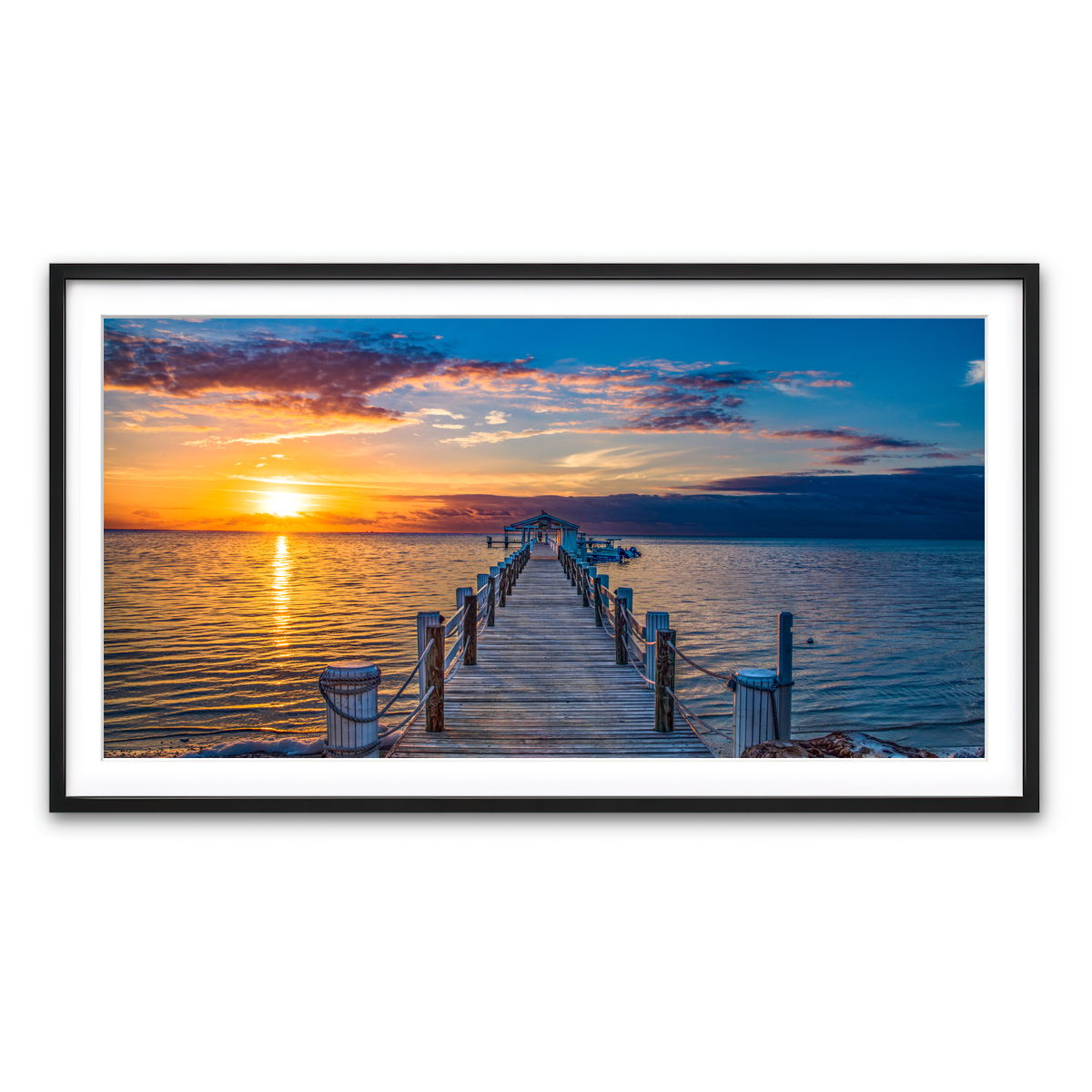 Framed Print 2x1 Black