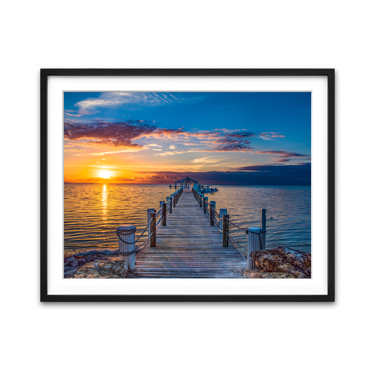Framed Print 4x3 Black