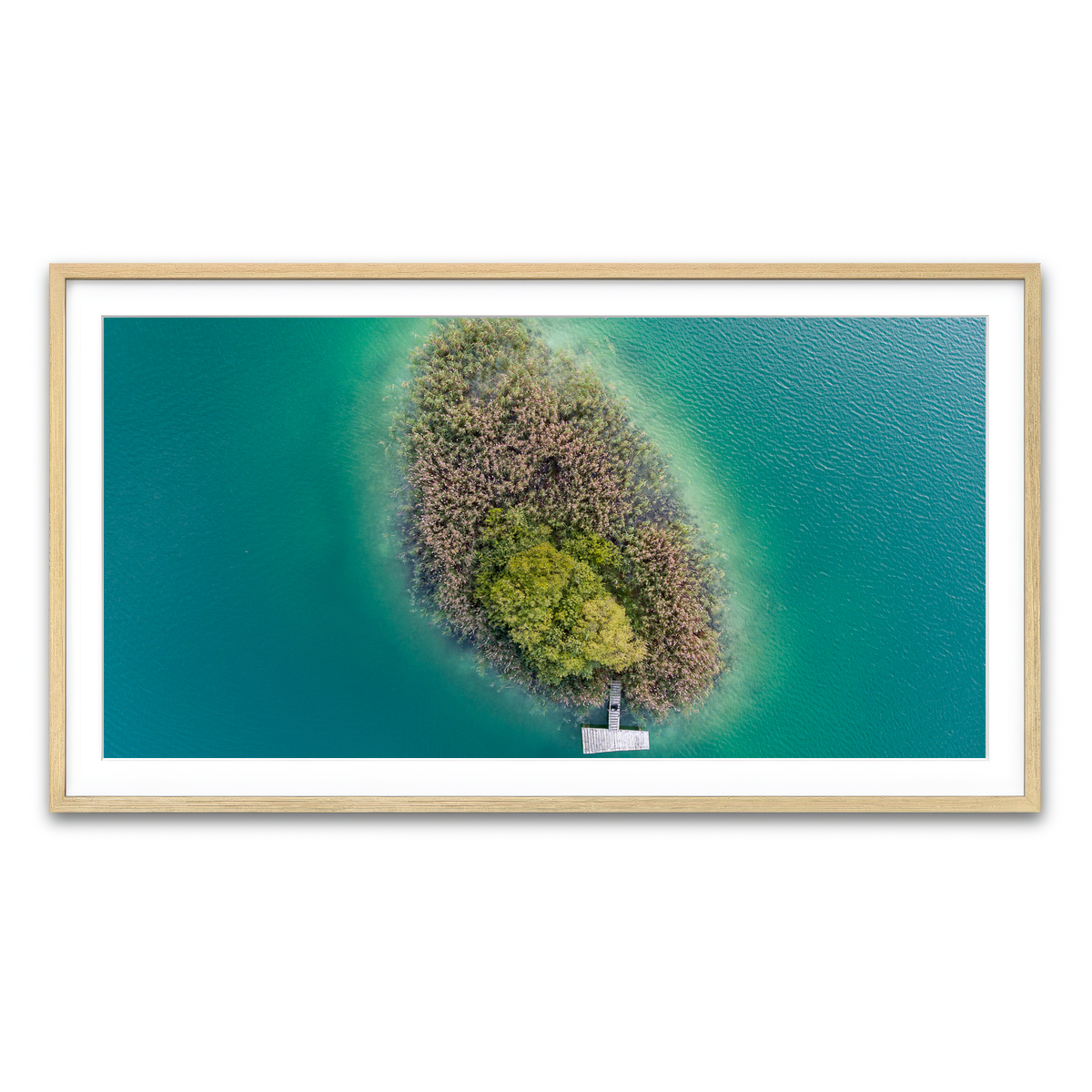 Framed Print 2x1 Natural