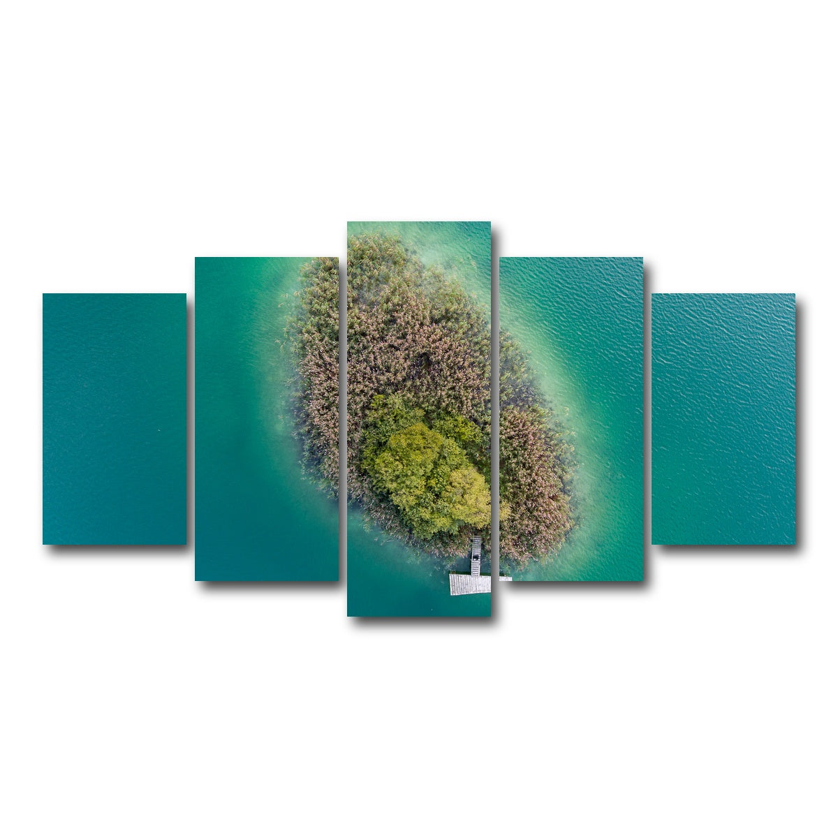 AUTO-MOCKUP WHITE | Island For Two | 5 Piece | Gallery Wrap Canvas | group=5_normal