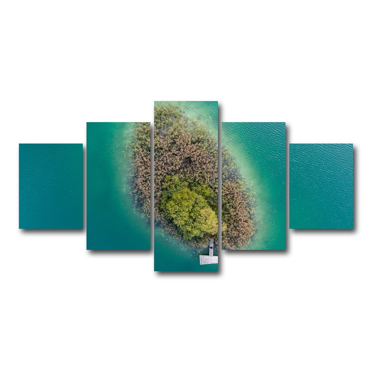 AUTO-MOCKUP WHITE | Island For Two | 5 Piece | Gallery Wrap Canvas | group=5_short