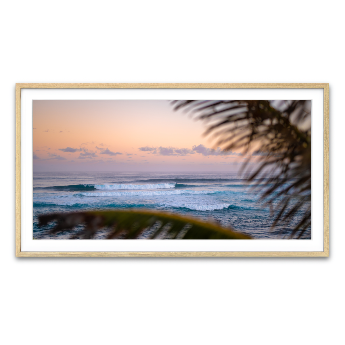 Framed Print 2x1 Natural