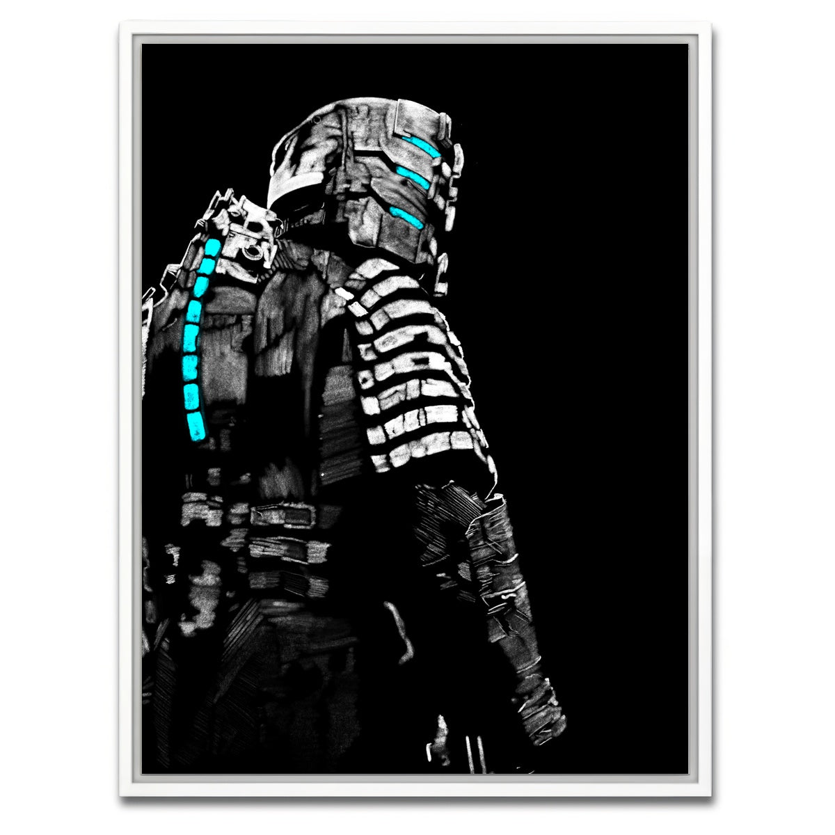 AUTO-MOCKUP WHITE | Issac | 1 Piece | White Framed Canvas | group=3x4