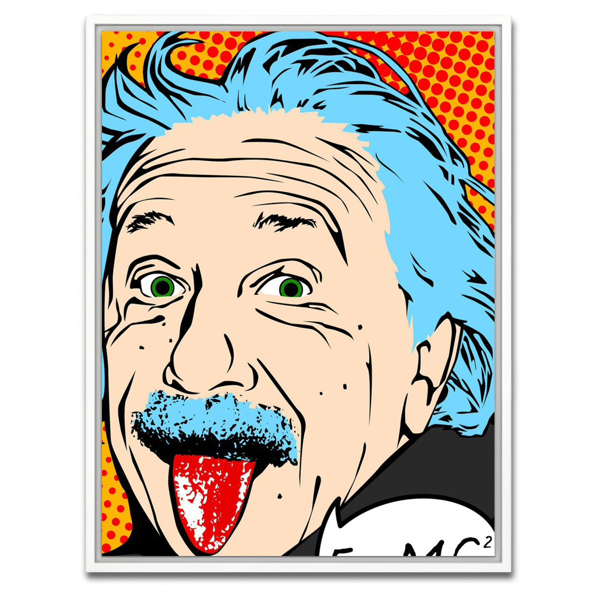 AUTO-MOCKUP WHITE | It Takes a Genius | 1 Piece | White Framed Canvas | group=3x4