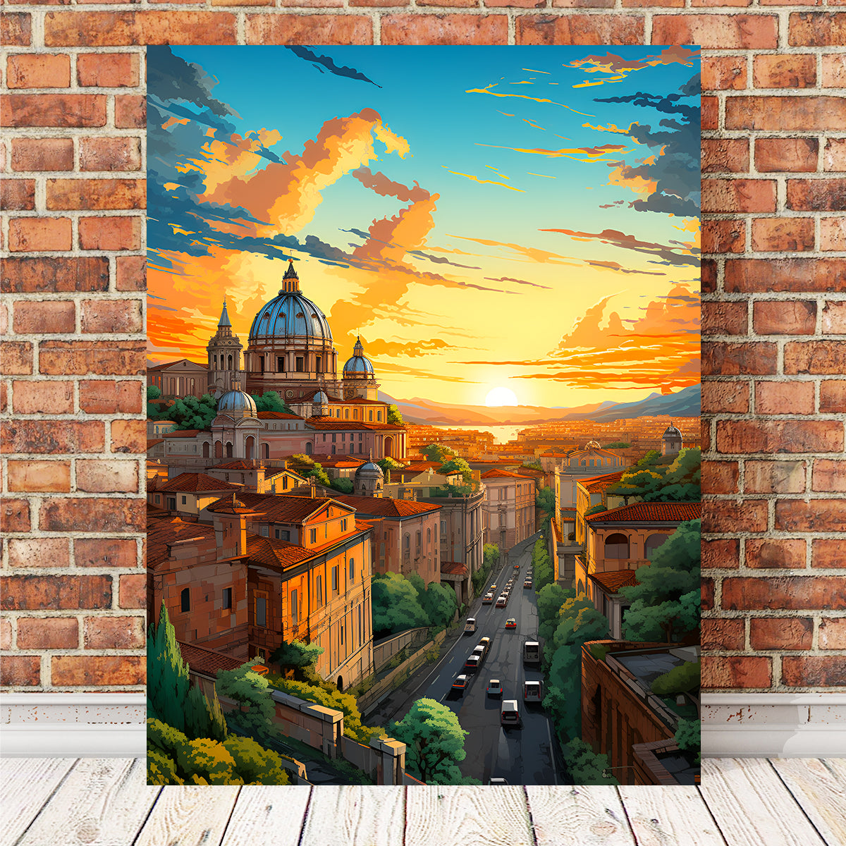 Rome - St. Peter's Basilica Wall Art