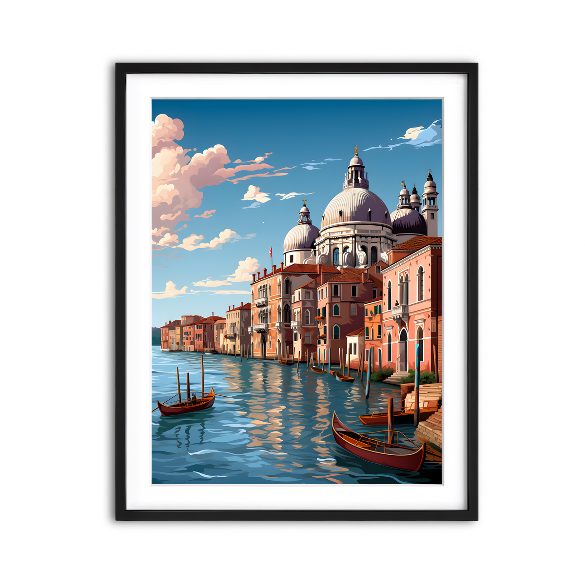 Framed Print 3x4 Black