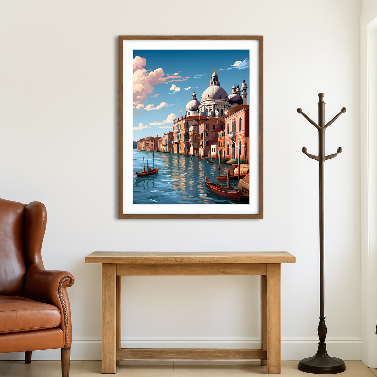 AUTO-MOCKUP ROOM | Italy - Venice Wall Art