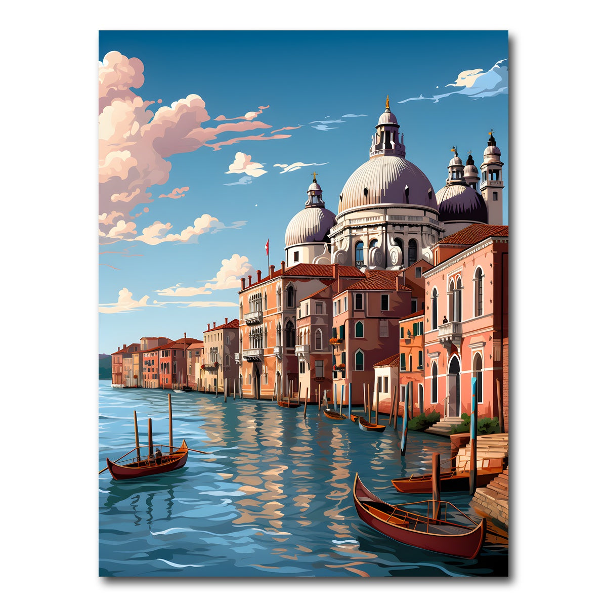 AUTO-MOCKUP WHITE | Italy - Venice | 1 Piece | Gallery Wrap Canvas | group=3x4
