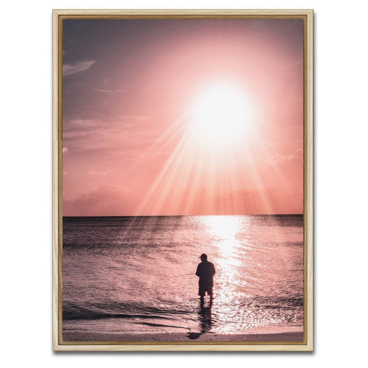 AUTO-MOCKUP WHITE | Its Not About The Catch | 1 Piece | Natural Framed Canvas | group=3x4