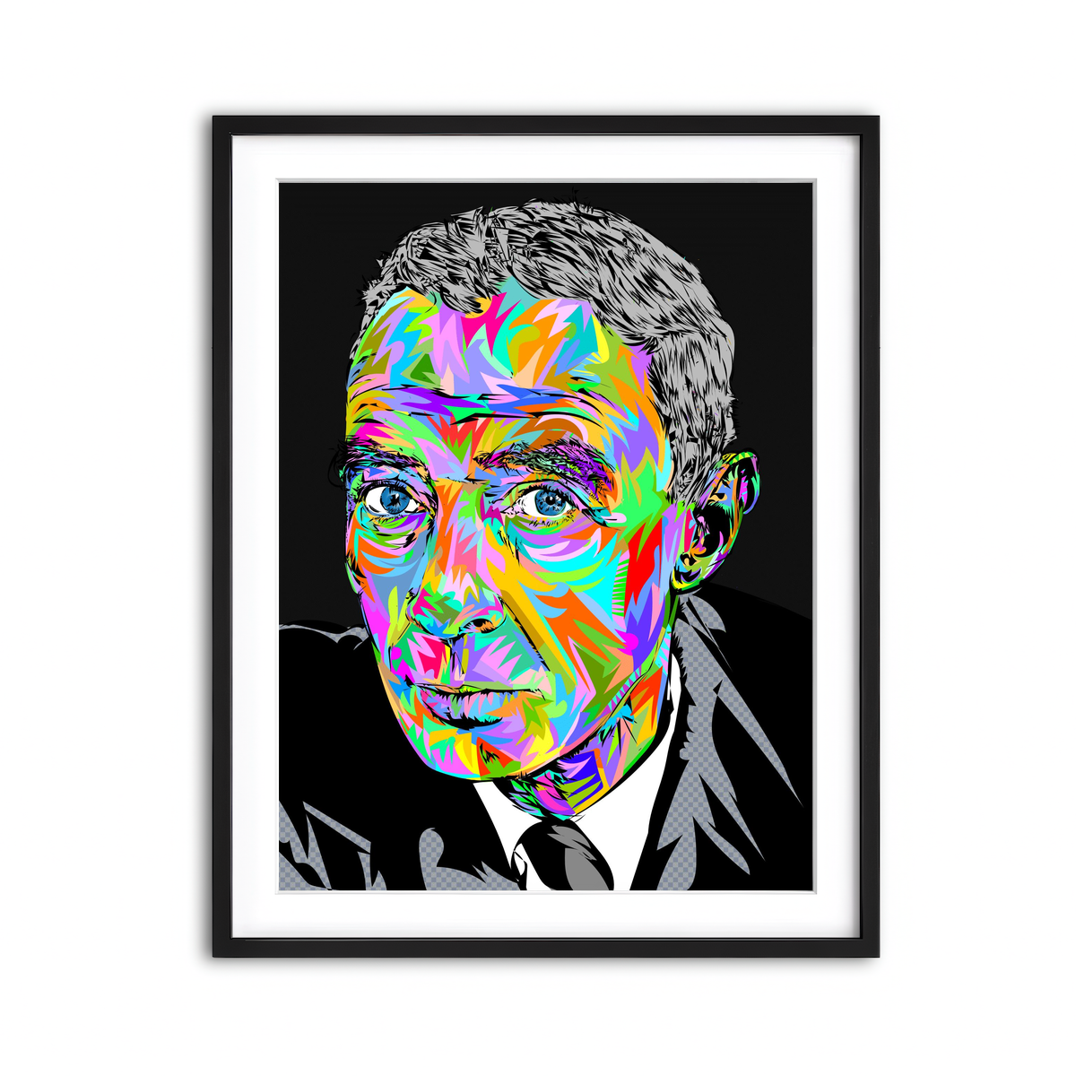 Framed Print 3x4 Black