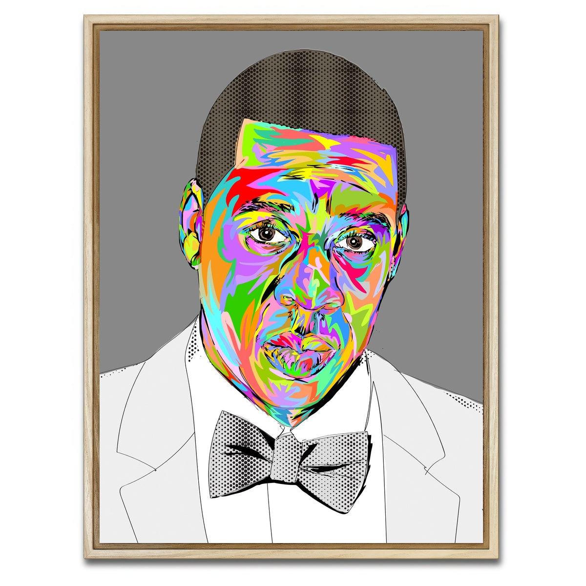 AUTO-MOCKUP WHITE | JAYZ | 1 Piece | Natural Framed Canvas | group=3x4