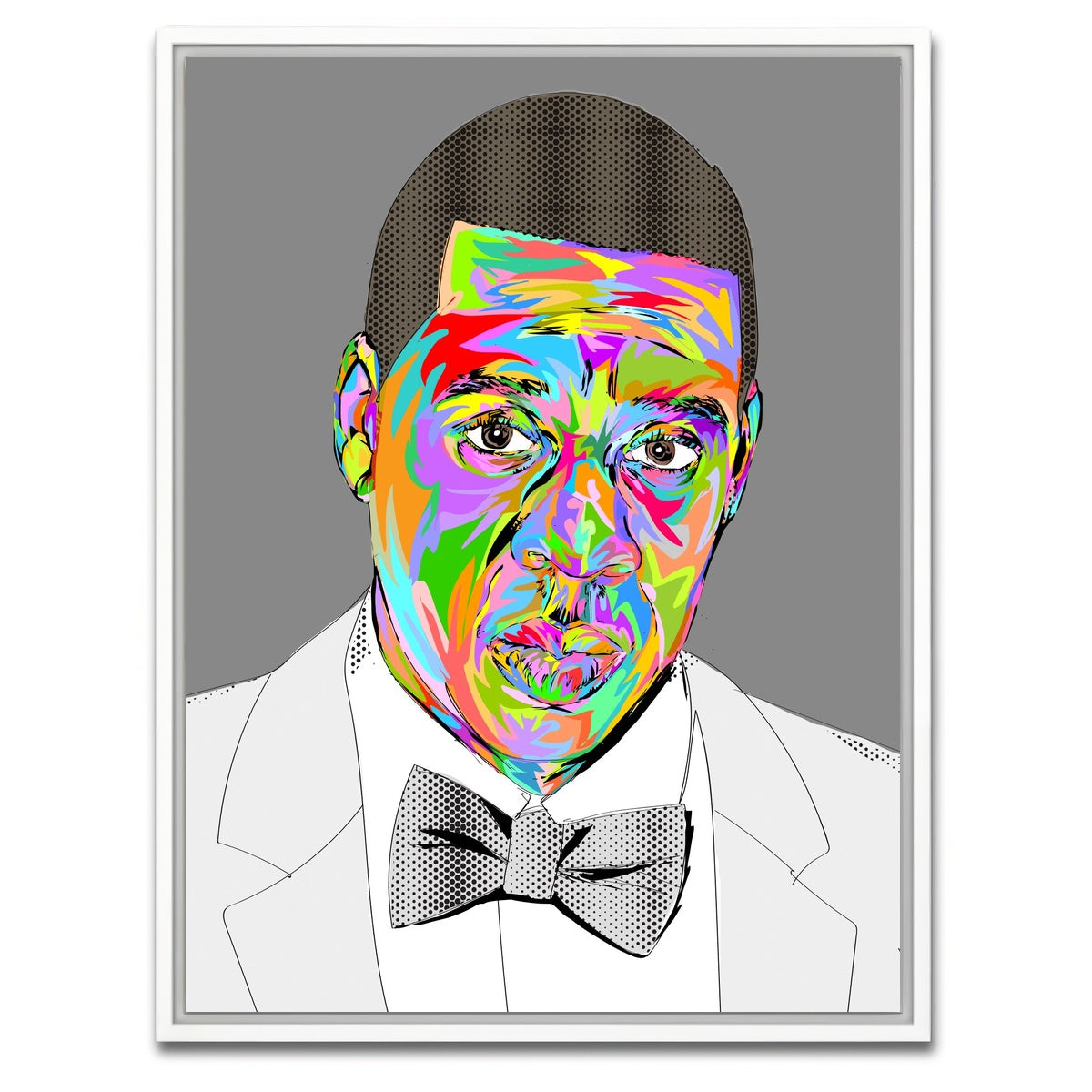 AUTO-MOCKUP WHITE | JAYZ | 1 Piece | White Framed Canvas | group=3x4