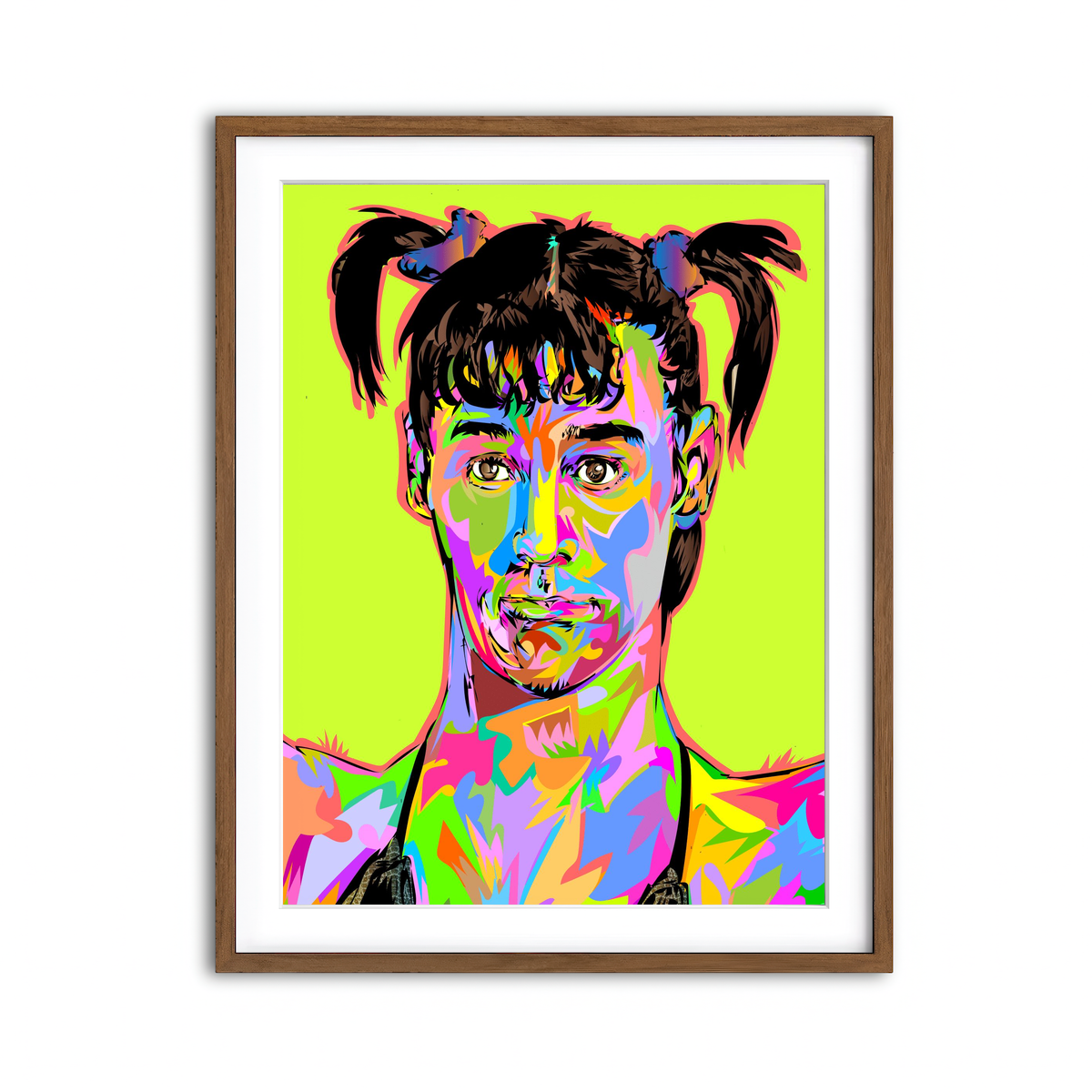 Framed Print 3x4 Walnut