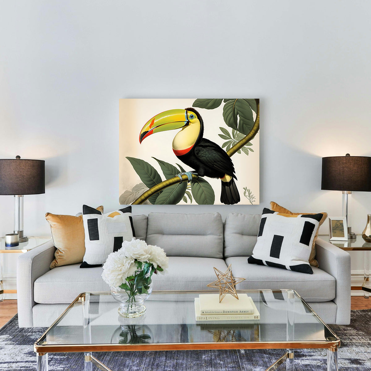 JJ Audubon's Style Keel-Billed Toucan Wall Art