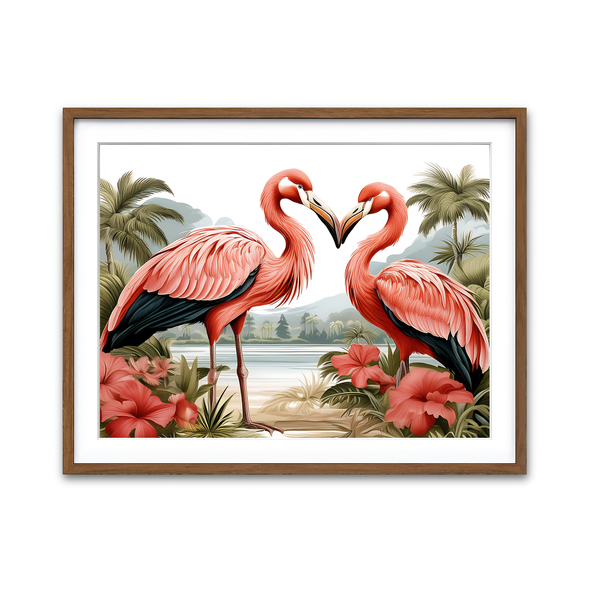 Framed Print 4x3 Walnut