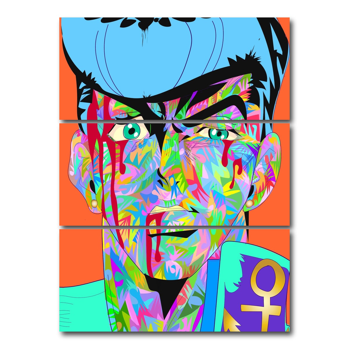 AUTO-MOCKUP WHITE | JOJO BLOOD | 3 Piece | Gallery Wrap Canvas | group=8x18_stacked